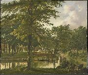 Wybrand Hendriks Gezicht op de Nieuwe Gracht te Haarlem ter hoogte van het Bolwerk Spain oil painting artist